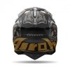 KASK MOTOCYKLOWY AIROH WRAAAP CYBORG MATT XS